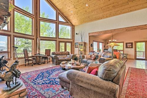 Spacious Angel Fire Retreat w/Deck+Mtn Views - main image