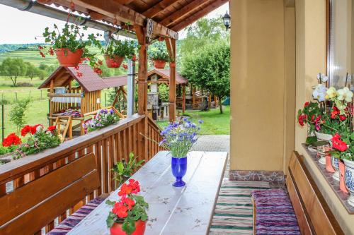 Balkons/terase, Sovidek Guesthouse in Ocna De Sus