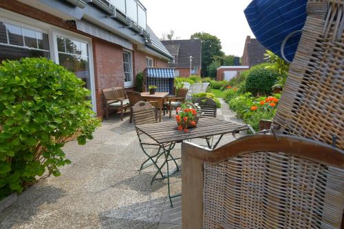 Balkon/terasa, Hotel-Pension Achtern Diek in Busum
