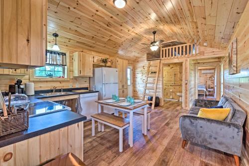 Mammoth Cave Cabin Porch Lake and Waterfall! - image 2