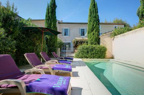 Caromb Villa Sleeps 4 Pool WiFi gîte à louer Caromb