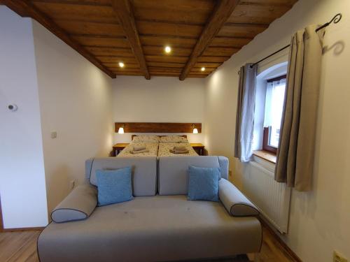 1 double bed, 1 sofa bed