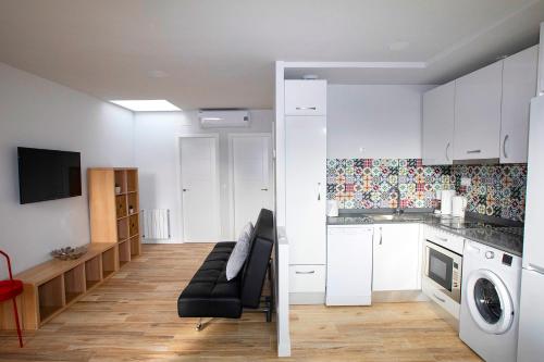 virtuve, Apartamentos Salitre in Santa Cruz De Bezana