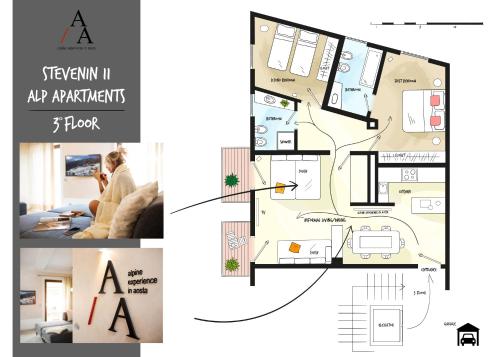  Alp Apartments - Stevenin11 in Aosta