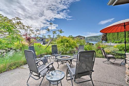 Lake Chelan Home with Boat Dock and Slip