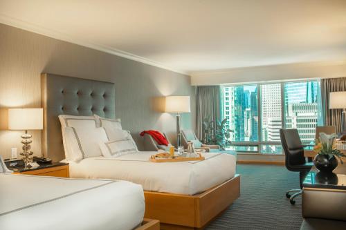 Pan Pacific Vancouver Room Type - Deluxe Double Room with Two Double Beds