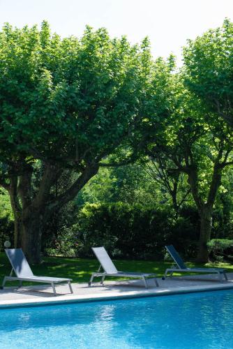 Peldbaseins, Societe Hoteliere de Montmirail in Beaumes De Venise