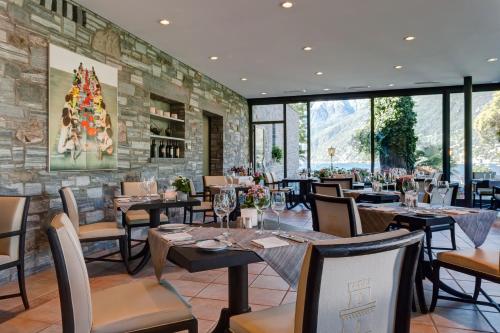 Restaurante, Romantik Hotel Castello Seeschloss in Ascona