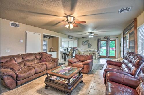 Lakefront Home with Private Beach Access! in Eufaula, USA