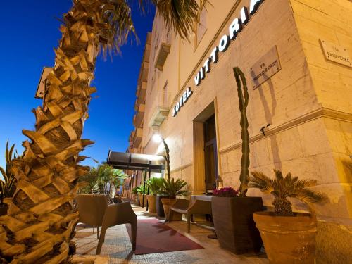 Bejárat, Hotel Vittoria in Trapani