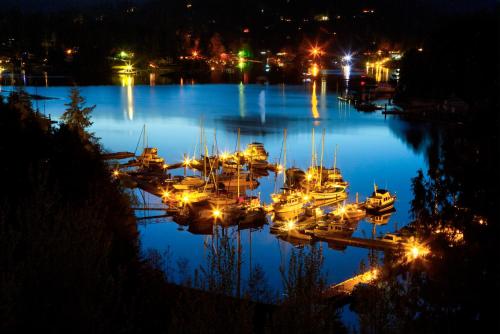 Kilátás, Madeira Park Oceanview Suites in Madeira Park (BC)