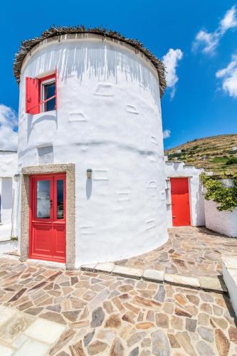 Old Windmill in Triandaros village