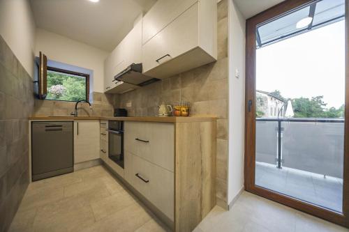 virtuve, Casa Tilia in Šapjane