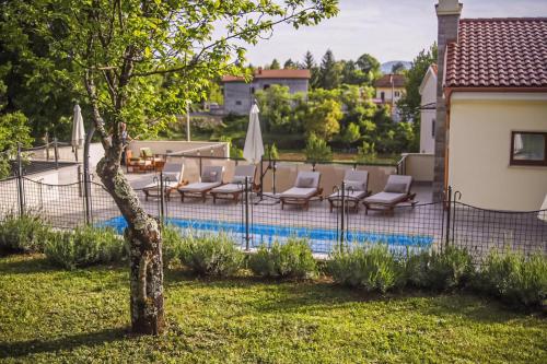 Balkons/terase, Casa Tilia in Šapjane
