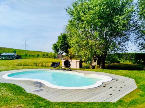 Demeure de charme haut de gamme - Piscine chauffée gîte à louer Lissewege