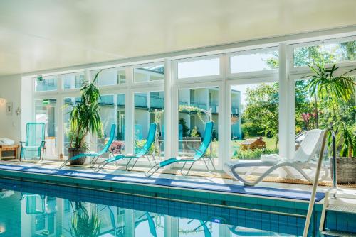 Πισίνα, Hotel Hasselhof Garni Vier Sterne in Μπράουνλαγκε