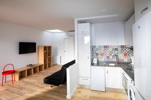 virtuve, Apartamentos Salitre in Santa Cruz De Bezana