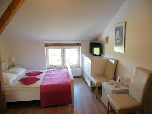 1 double bed