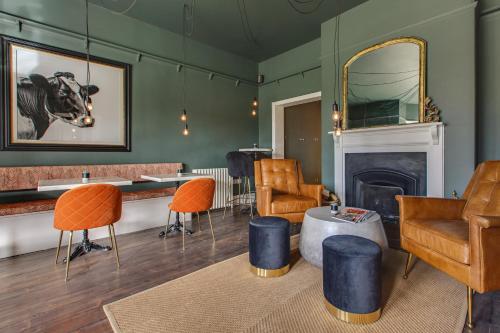 Shared lounge/TV area, Blakeney House in Sheringham