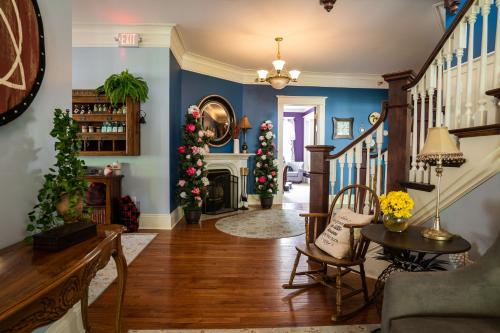 Előcsarnok, The Nordic Pineapple Bed and Breakfast in Dewitt
