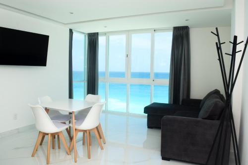 Frente al mar, vistas increibles, gym, jacuzzi, seguridad, 3503, Cancún (Foto 6)