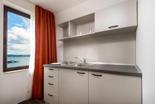 Kitchen, Panorama Blue Family Hotel and Free parking in Nessebar