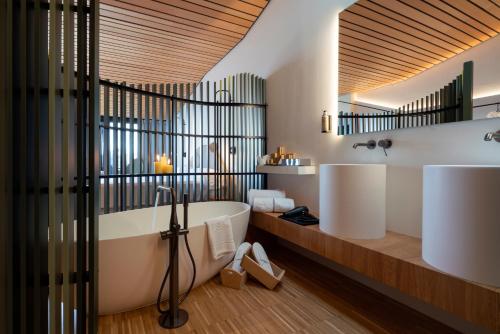 浴室, Parador Costa Da Morte in 穆西亞