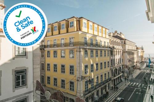 Grand Ouro Deluxe Apartment Downtown Baixa, Lisabon