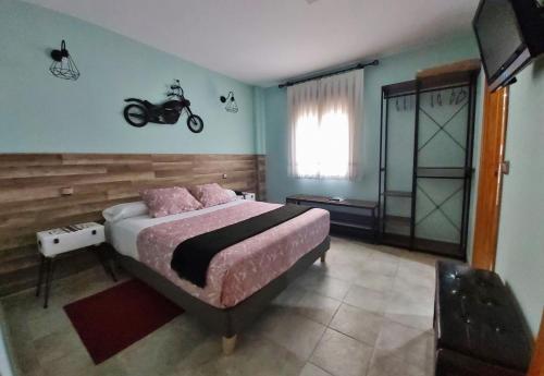 1 double bed