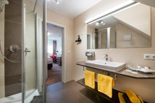 Bathroom, Hotel Alte Backerei in Nidderau