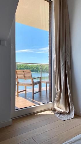 Rõdu/terrass, Apartament Blisko Natury in Naterki