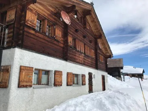 Am Färrichlift in Belalp, Schweiz