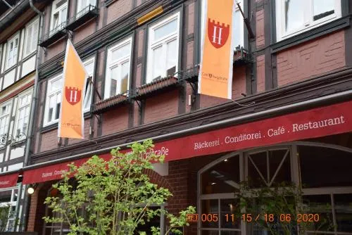 Café Burgstraße in Wernigerode, Deutschland