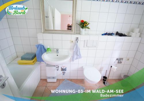 ห้องน้ำ, Jagd-Angler-Suite-03-im-Wald-am-See in คีริทซ์