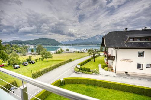 Rõdu/terrass, Ferienwohnungen Petschnig 1 in Drobollach am Faakersee
