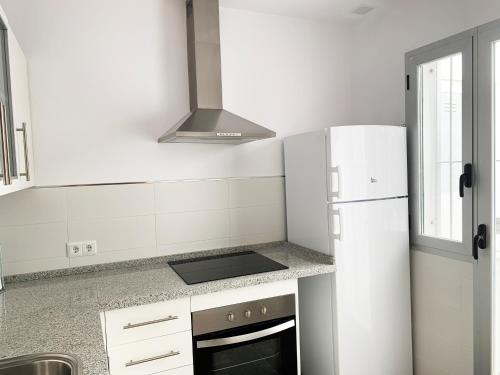 Konyha, Apartamento Mirando al Guadiana Centro in Ayamonte városközpont