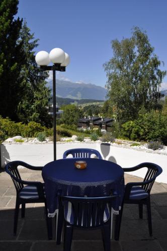 ระเบียง/ชานเรือน, Hotel Leitgebhof in อินน์สบรูค-อิกลส์