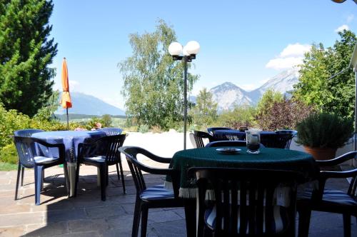 ระเบียง/ชานเรือน, Hotel Leitgebhof in อินน์สบรูค-อิกลส์