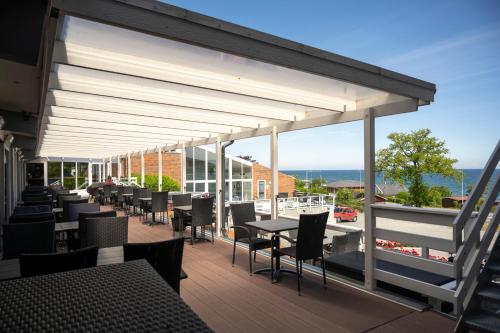 ห้องอาหาร, Hotel Friheden in ซันด์คาส