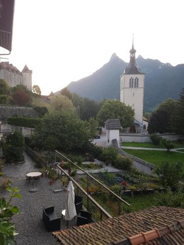 Au soleil de Gruyères chez Chantal