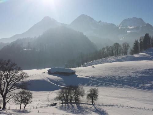 Au soleil de Gruyères chez Chantal