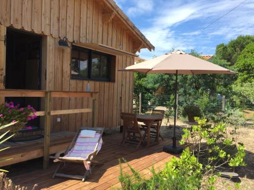 Gîte de l'océan, 3 étoiles - Les cabanes océanes, Montalivet