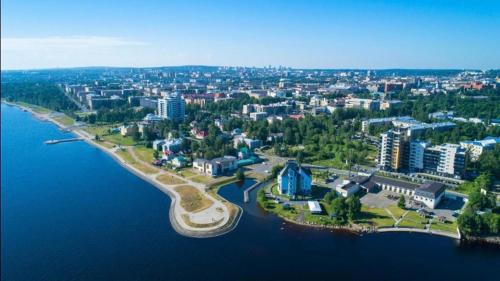 Апартаменты 'Live in Karelia' на Федосовои- самостоятельное заселение 24х7