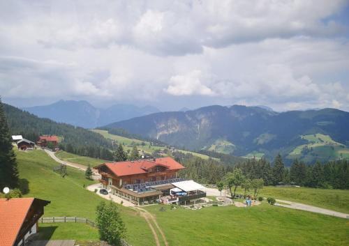 Berghaus Koglmoos in Auffach, Österreich