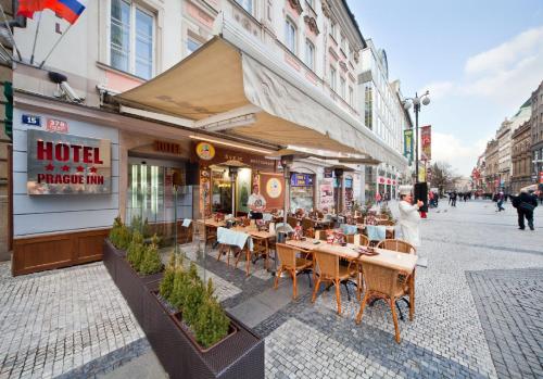 Restaurant, Hotel Prague Inn near Klementinum Praha