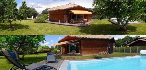 Superbe Maison Ossature Bois avec Piscine au Calme - Location saisonnière - Port-de-Lanne