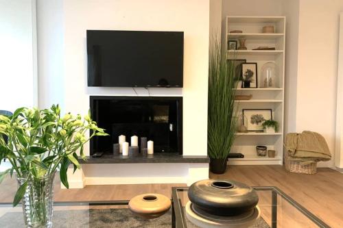 City PENTHOUSE, rooftop terrace, free NETFLIX, wifi and airco, Amberes (foto 8)