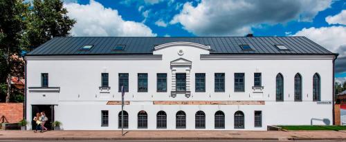 Small attic rooms in Kaunas old town