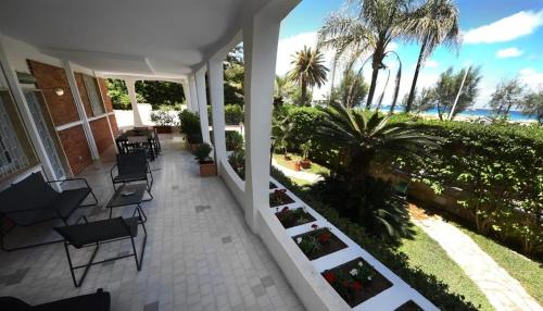 VILLA AZZURRA beachfront Mondello - Palermo, Palermo (fotografie 7)