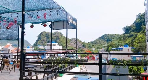 Balkon/teras, Domik Homestay - Cat Ba in Pulau Cat BA